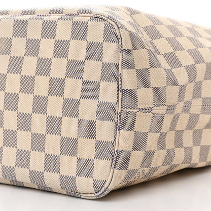 Louis Vuitton Damier Azur Neverfull MM 9 of 10