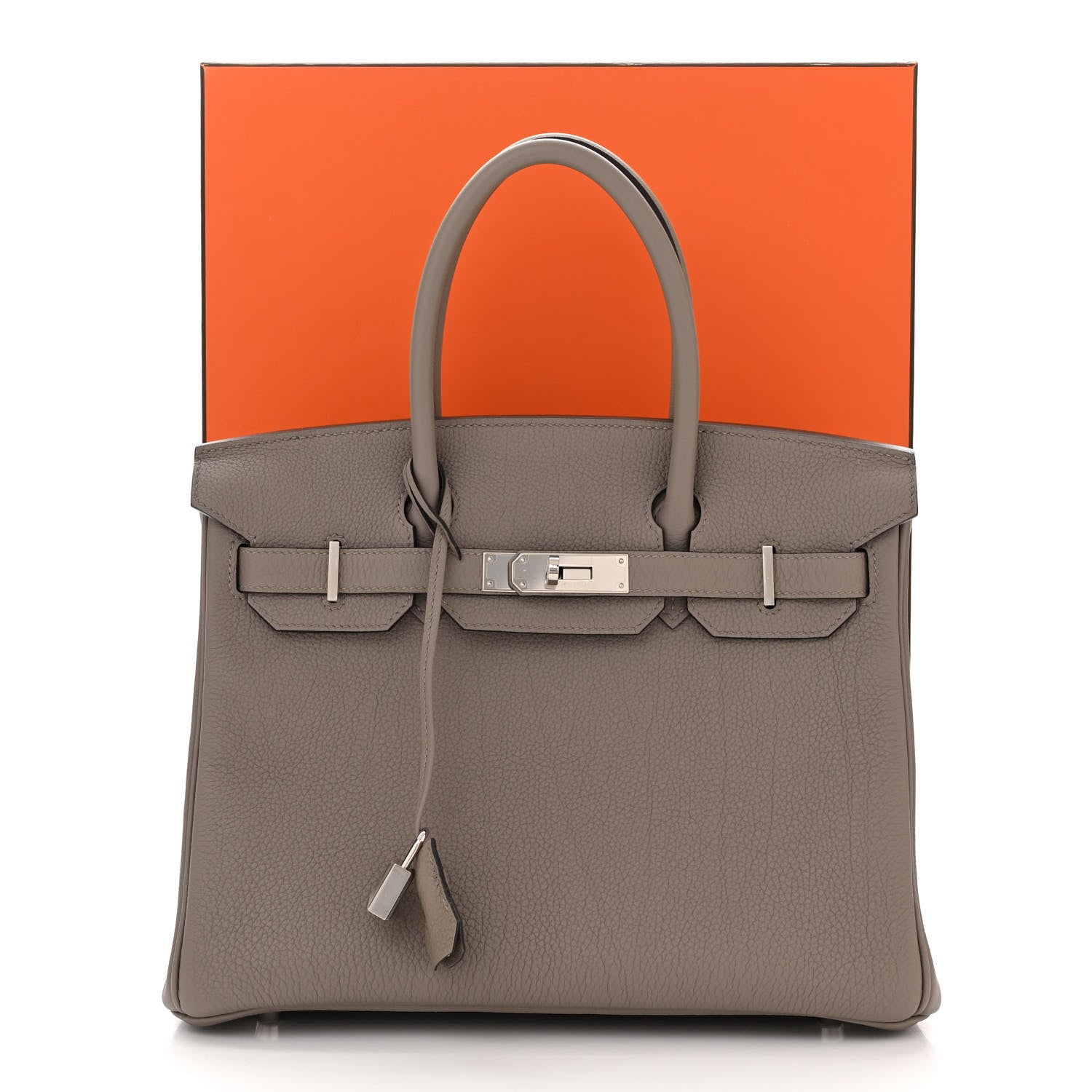 Hermes Togo BIRKIN 30 Gris Asphalte 11 of 11