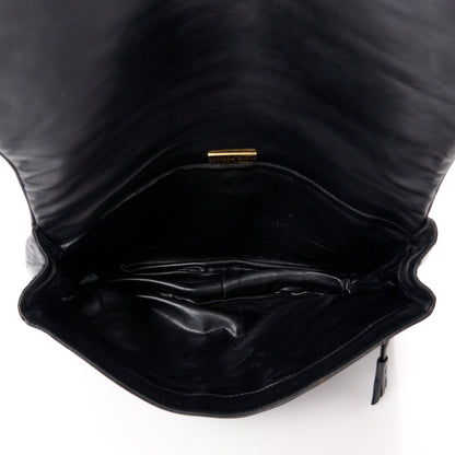 Bottega Veneta Nappa Intrecciato Flap Tassel Clutch Black 5 of 11