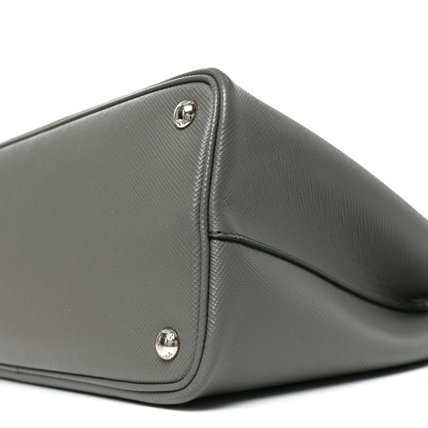 Saffiano Cuir Small Double Bag Marmo