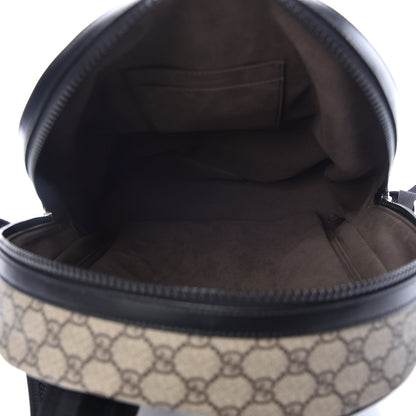 Gucci GG Supreme Monogram Medium Backpack Black 5 of 10