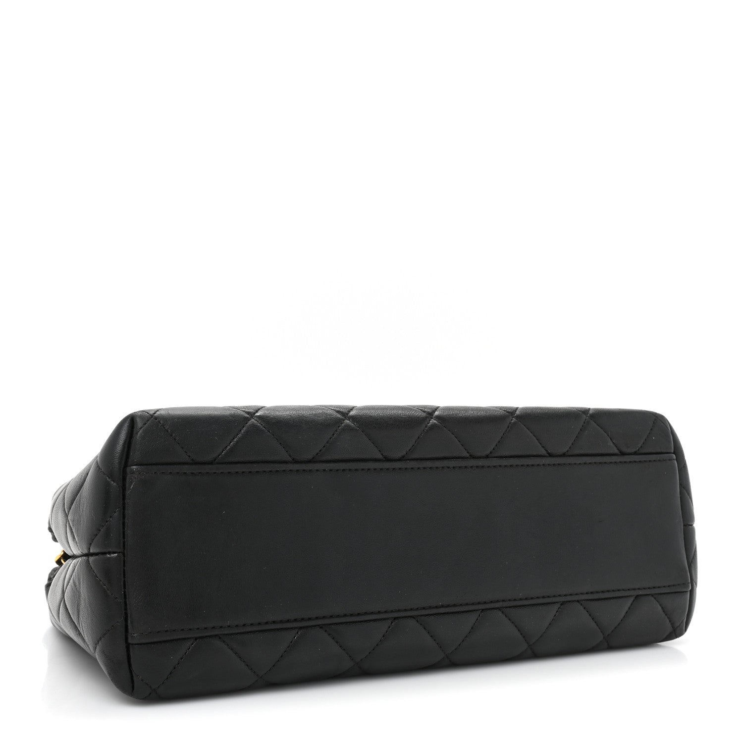 Chanel Lambskin Quilted Shoulder Bag Black 4 of 13