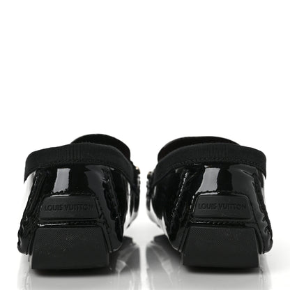 Louis Vuitton Patent Mens Monte Carlo Loafers 13 Black 5 of 9