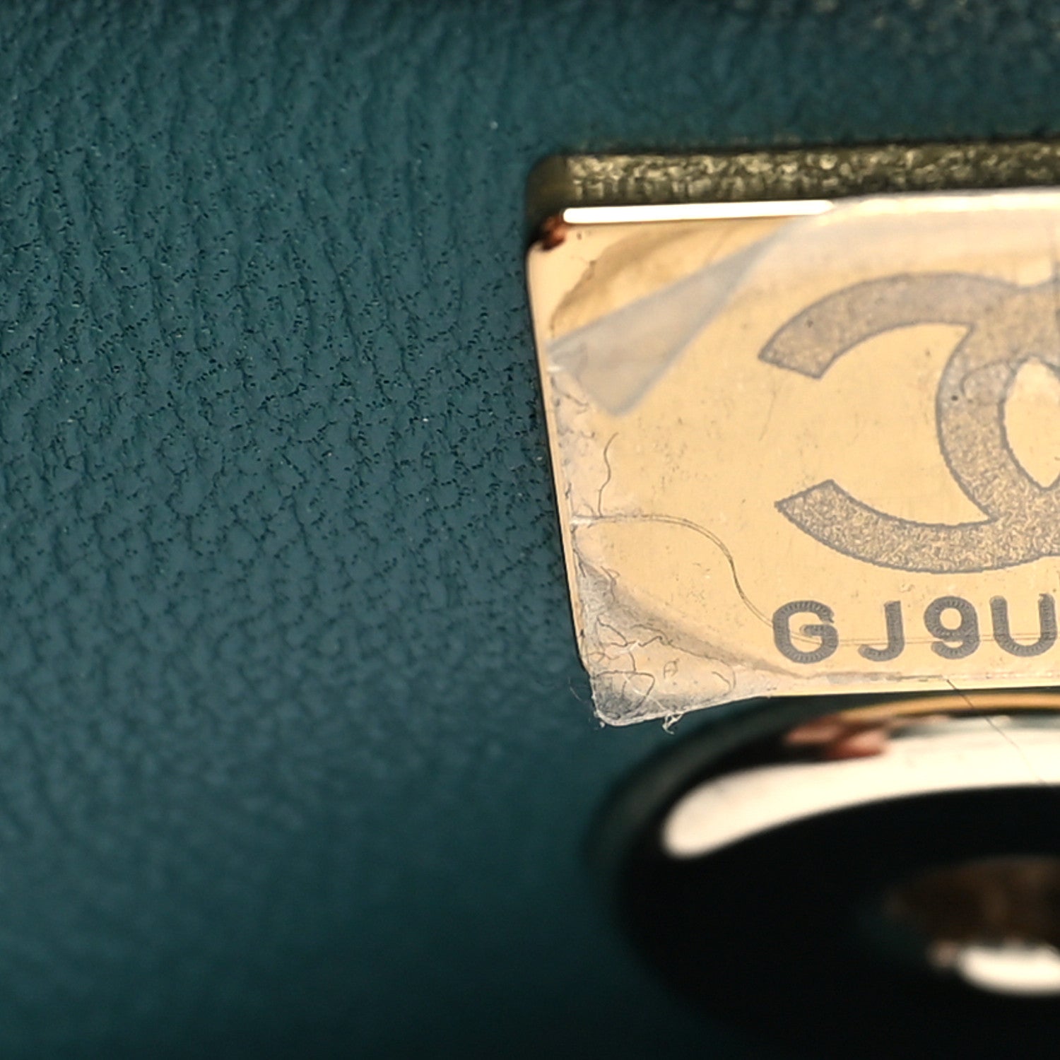 Chanel Caviar Quilted Mini Coco Handle Flap Green 7 of 10