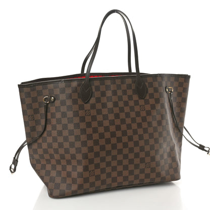 Louis Vuitton Damier Ebene Neverfull GM 3 of 9
