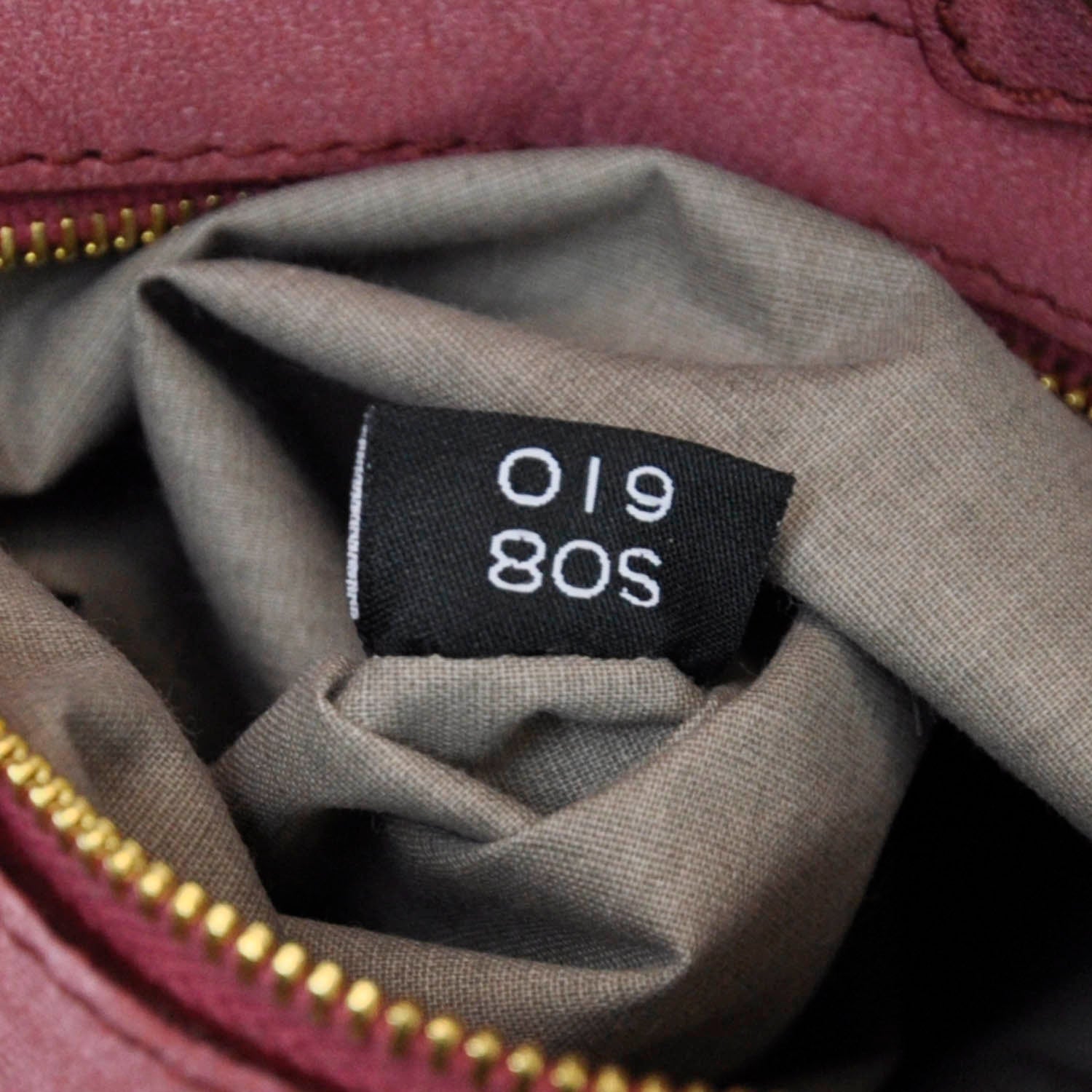 Marc Jacobs Leather Quilted Bruna Tote Raspberry 9 of 10