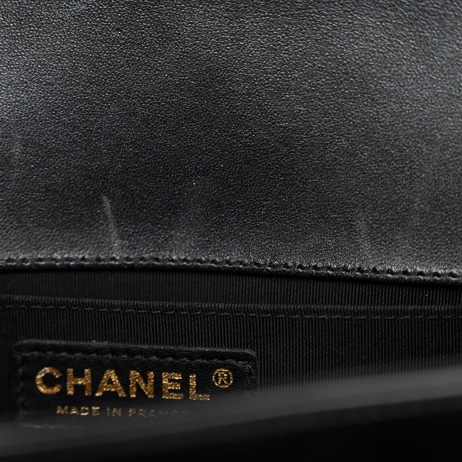 Chanel Patent Calfskin Quilted Medium Boy Flap Black 7 of 12