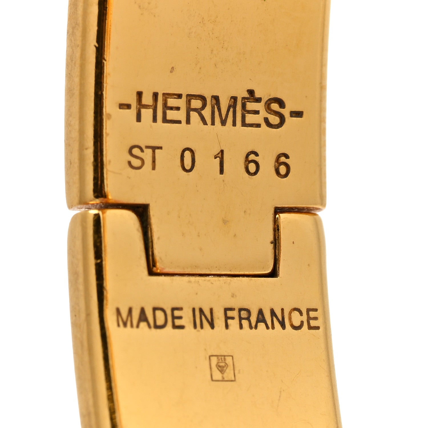 Hermes Enamel Narrow Clic Clac H Bracelet PM Black 4 of 4