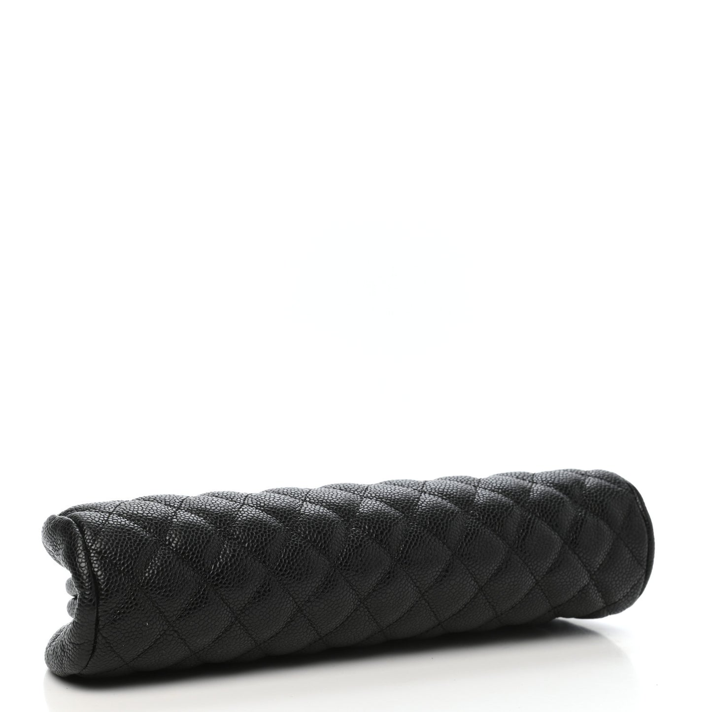 Caviar Quilted Timeless Clutch Black