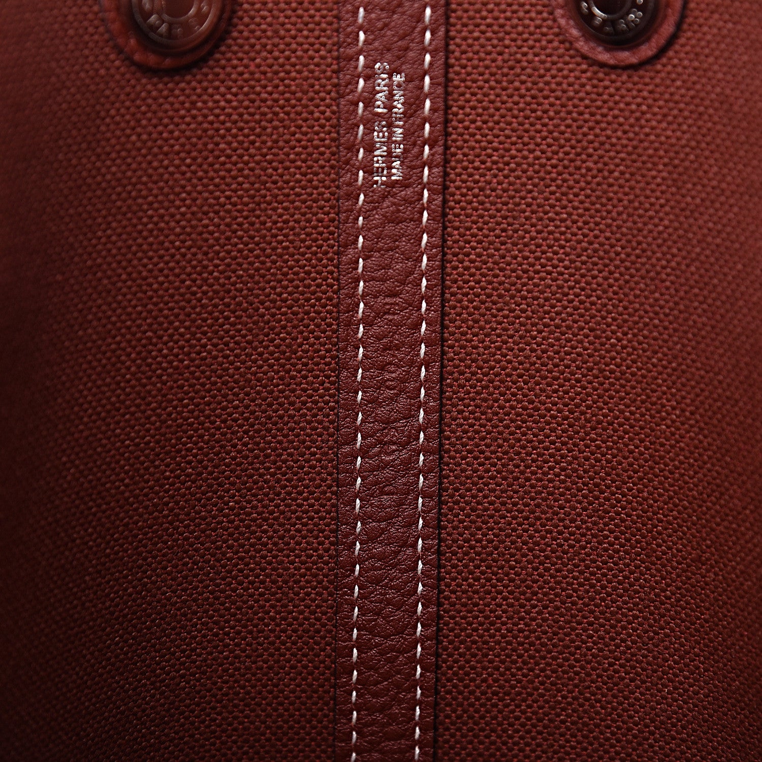 Hermes Toile Buffle Skipper Garden Party 30 TPM Rouge H 7 of 10