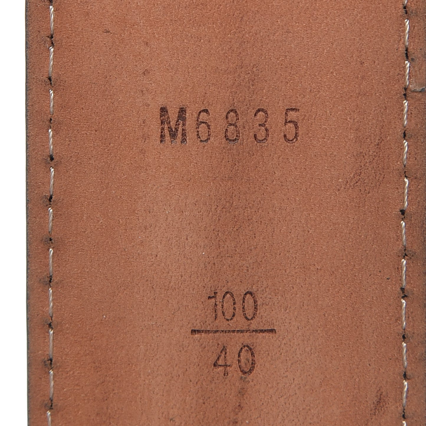 Damier Ebene Riveted Belt 100 40