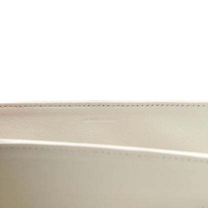 Celine Shiny Calfskin Medium Triomphe White 8 of 11