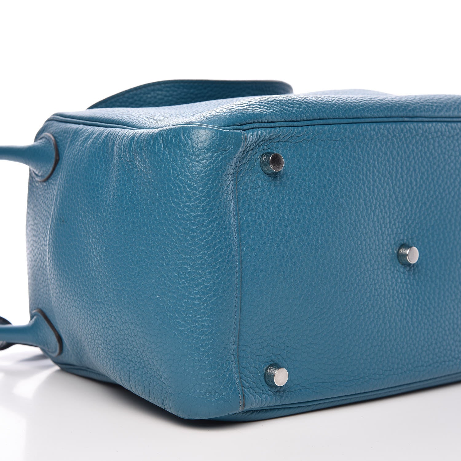 Hermes Taurillon Clemence Lindy 30 Bleu Izmir 12 of 12