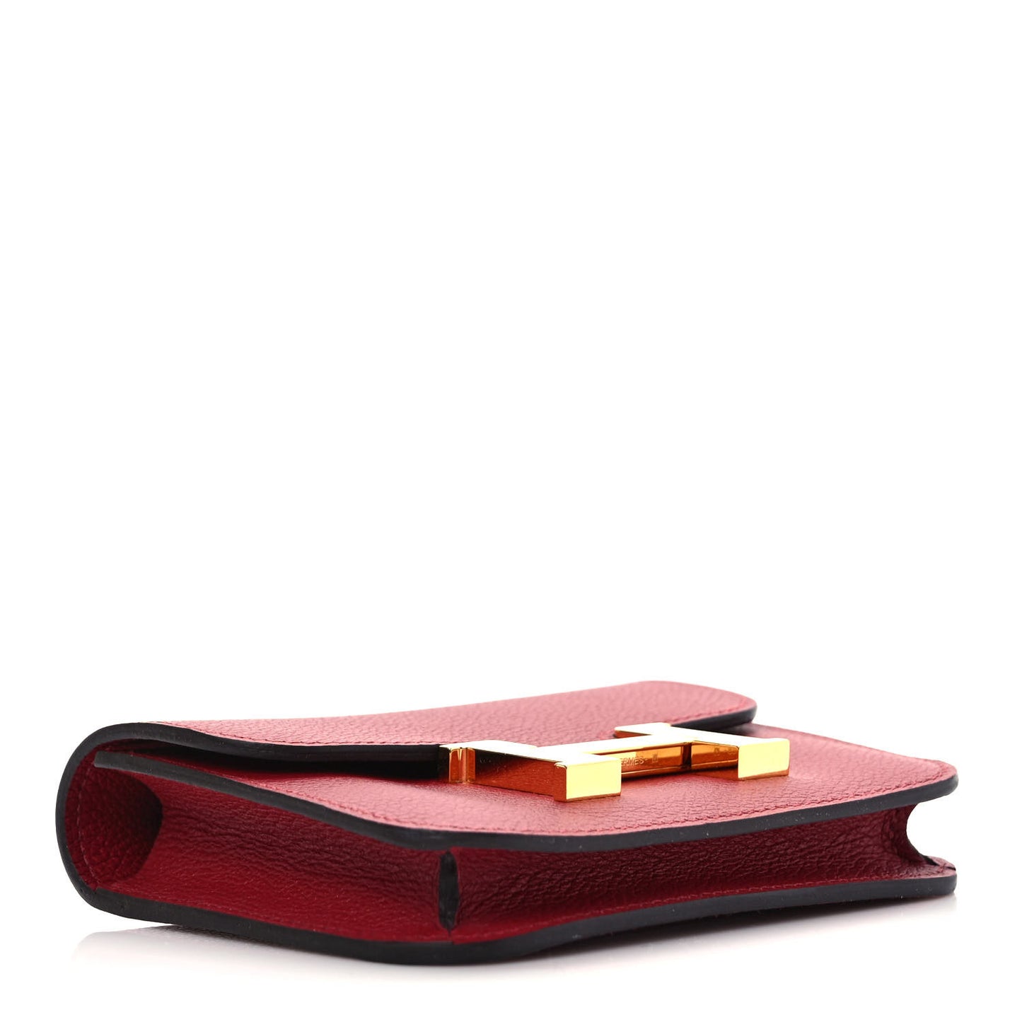 Evercolor Constance Slim Wallet Rouge Grenat