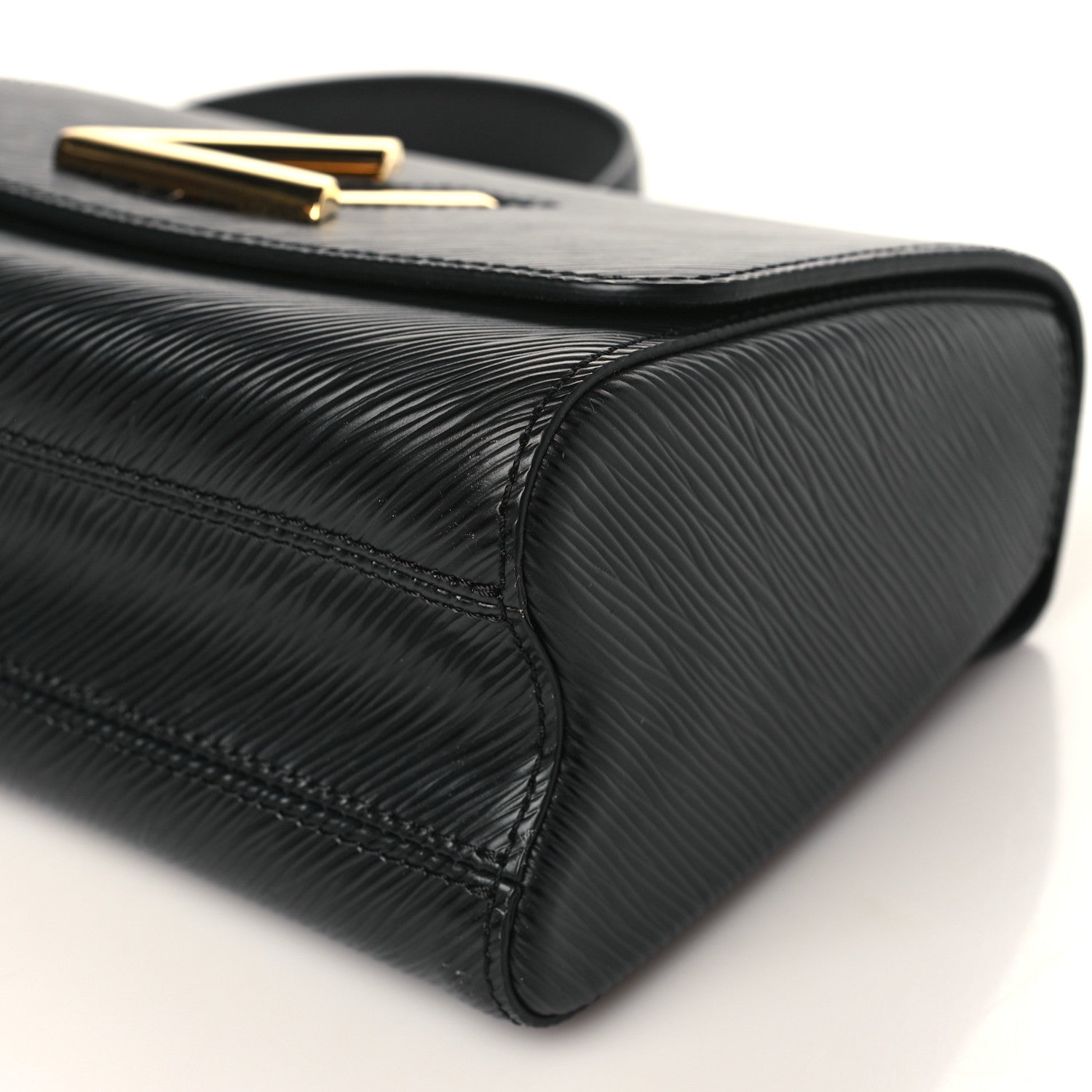 Louis Vuitton Epi Twist Shoulder Bag MM Black 8 of 9