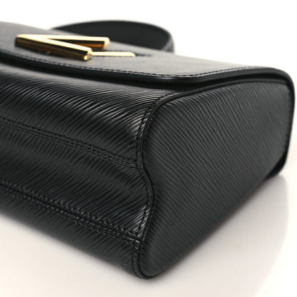Louis Vuitton Epi Twist Shoulder Bag MM Black 8 of 9