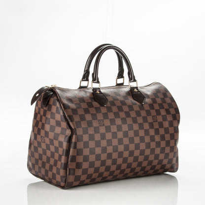Louis Vuitton Damier Ebene Speedy 35 3 of 8