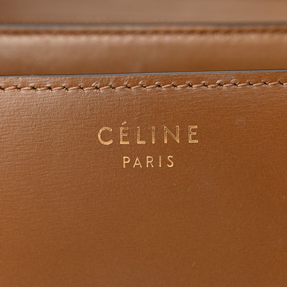 Celine Box Calfskin Medium Classic Box Flap Bag Camel 6 of 14