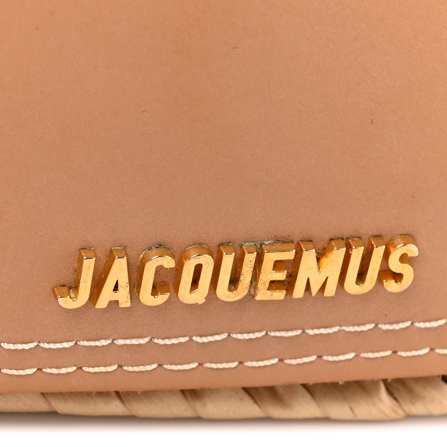 Jacquemus Raffia Le Petit Panier Soli Light Brown 5 of 10