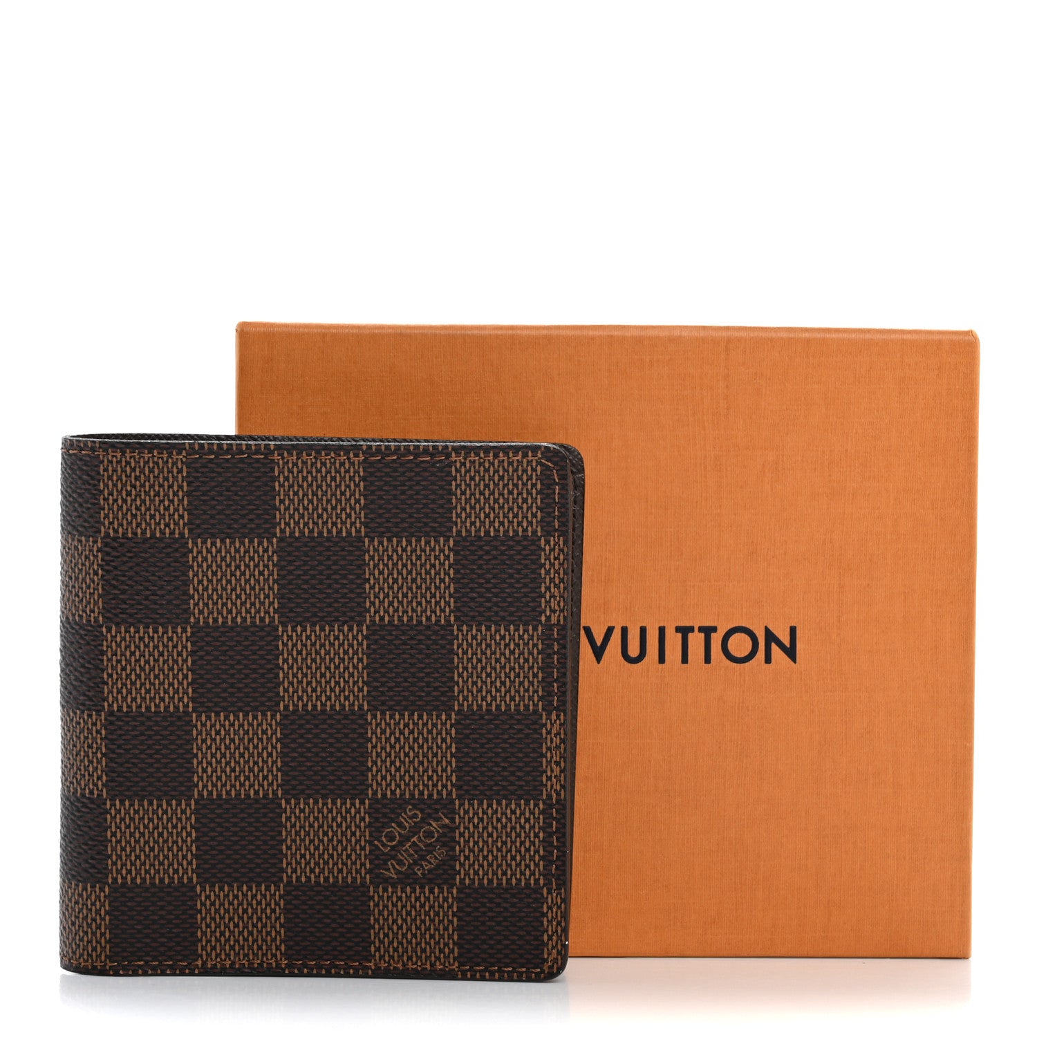 Louis Vuitton Damier Ebene Porte-Billets 6 Card Bi-Fold Wallet 8 of 8