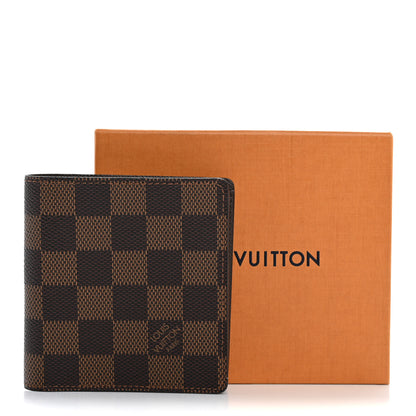 Louis Vuitton Damier Ebene Porte-Billets 6 Card Bi-Fold Wallet 8 of 8