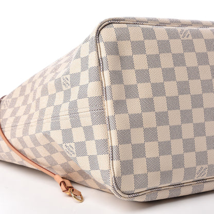 Louis Vuitton Damier Azur Neo Neverfull GM Rose Ballerine 10 of 12