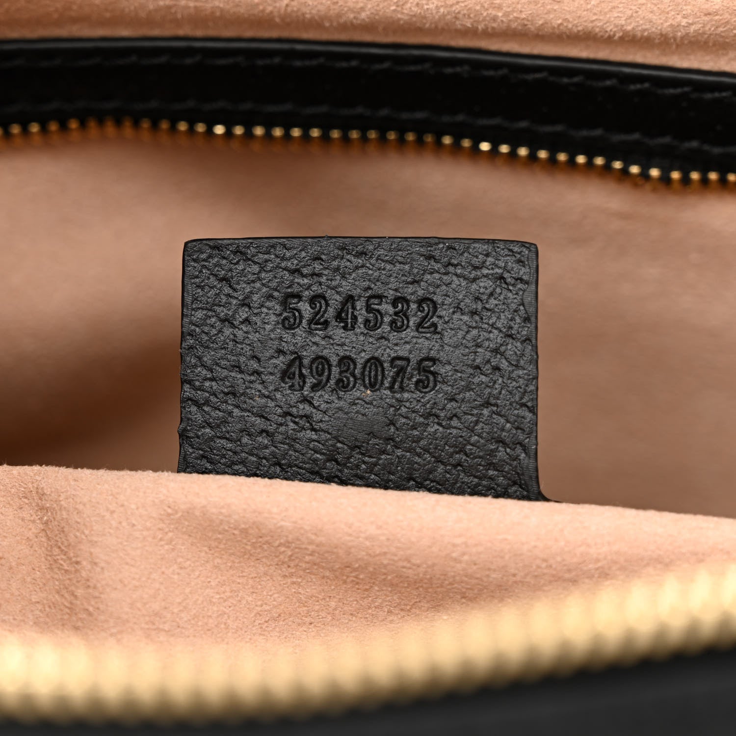 Gucci Textured Dollar Calfskin Web Medium Ophidia Boston Black 7 of 11