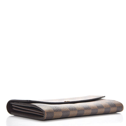 Louis Vuitton Damier Ebene Sarah Wallet 4 of 6