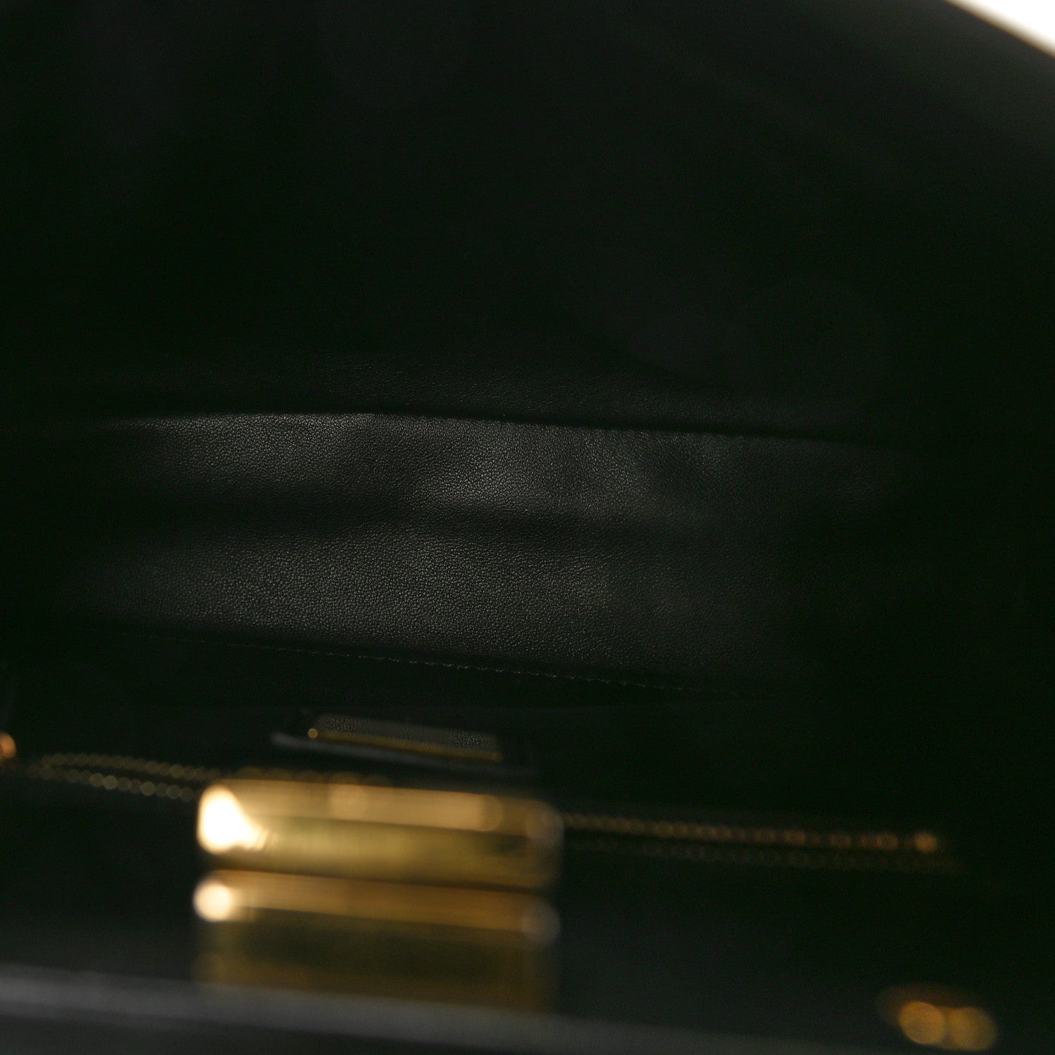 Fendi Nappa Mini Peekaboo Iconic Satchel Black 5 of 10
