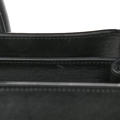 Celine Smooth Calfskin Mini Bi-Color Luggage Grass 10 of 11