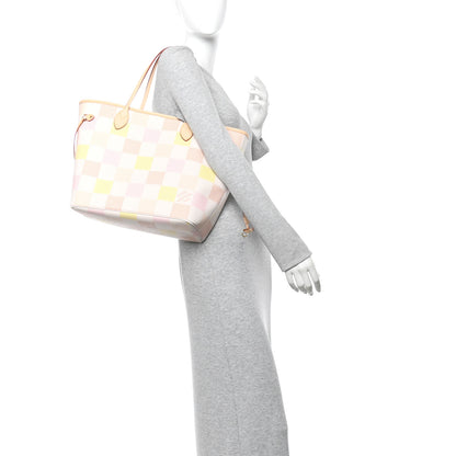 Louis Vuitton Damier Giant Neverfull MM Peach 2 of 11