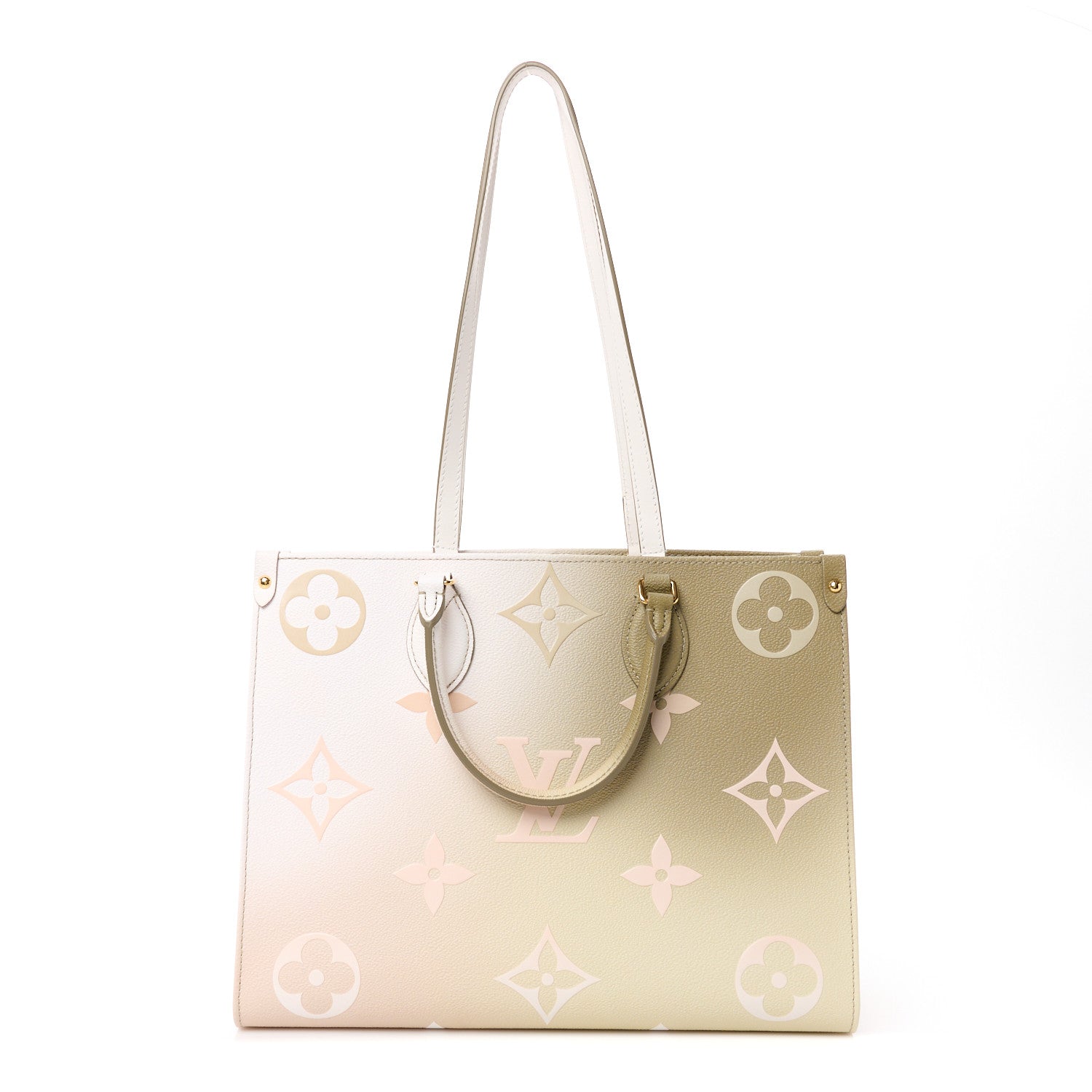 Louis Vuitton LOUIS VUITTON Monogram Giant Spring In The City Onthego MM Sunset Kaki 1 of 9