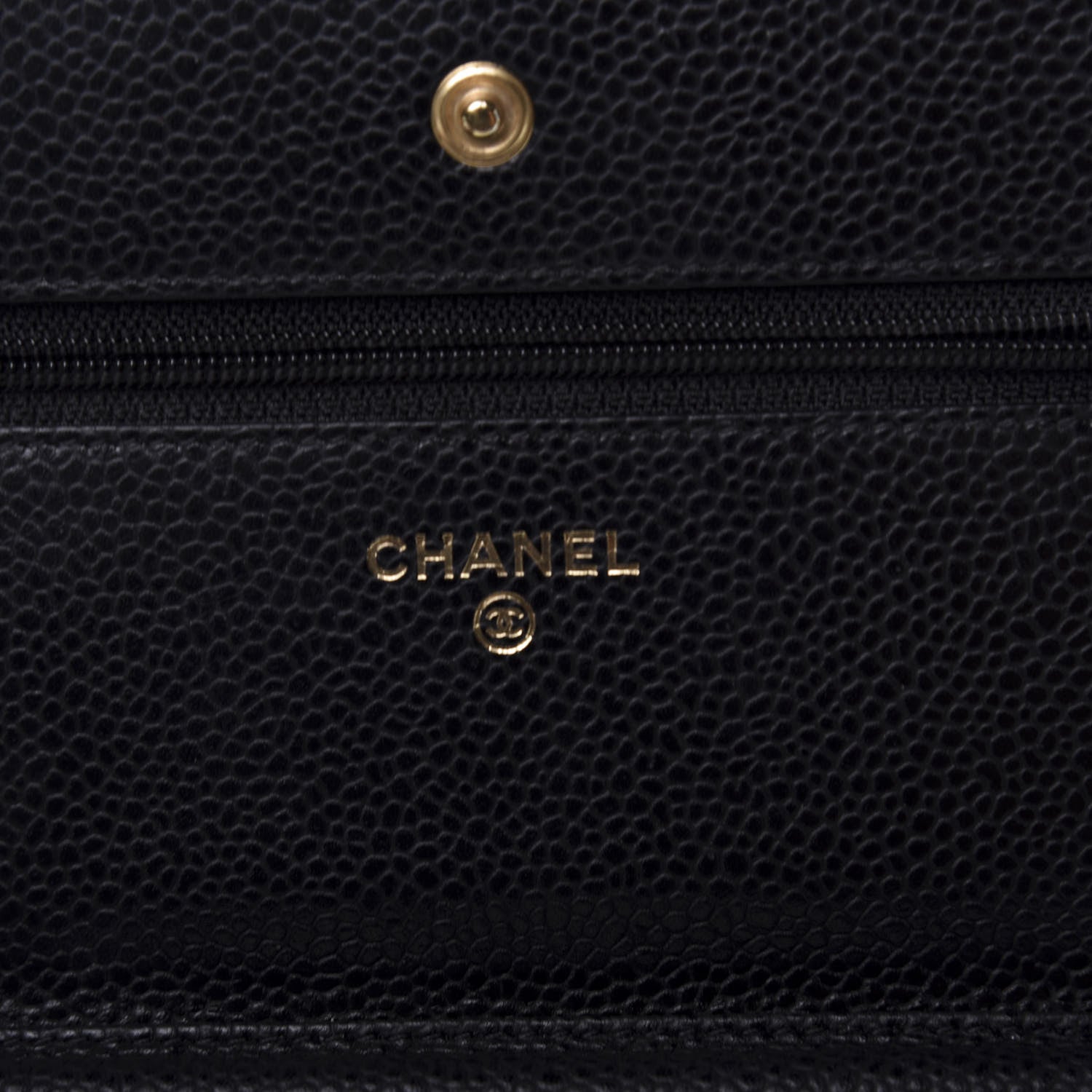 Chanel Caviar Quilted Wallet On Chain WOC Black 8 of 11