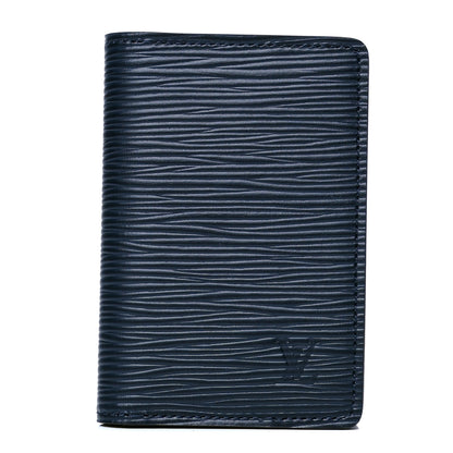 Louis Vuitton Epi Pocket Organizer Blue Marine 1 of 4