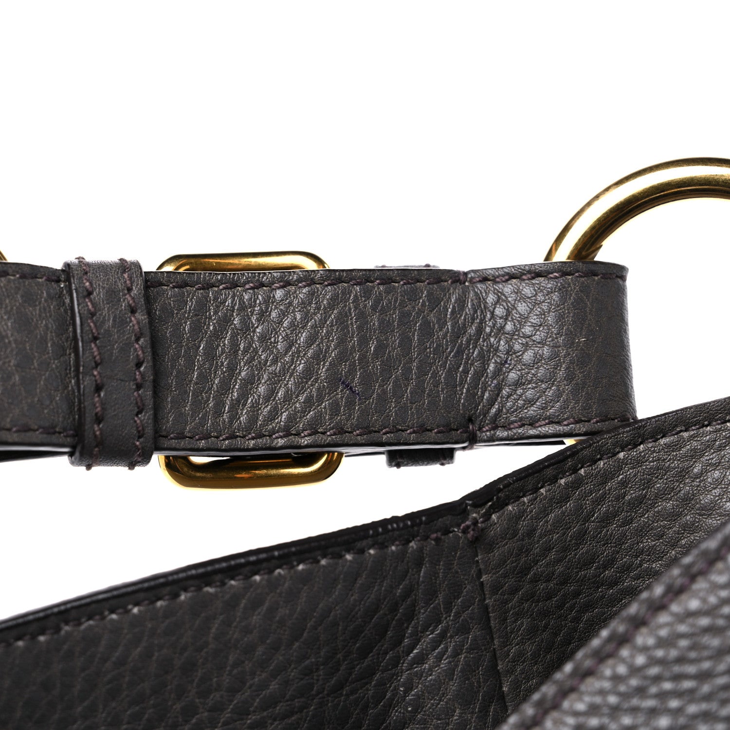Prada Vitello Daino Hobo Argilla 15 of 15