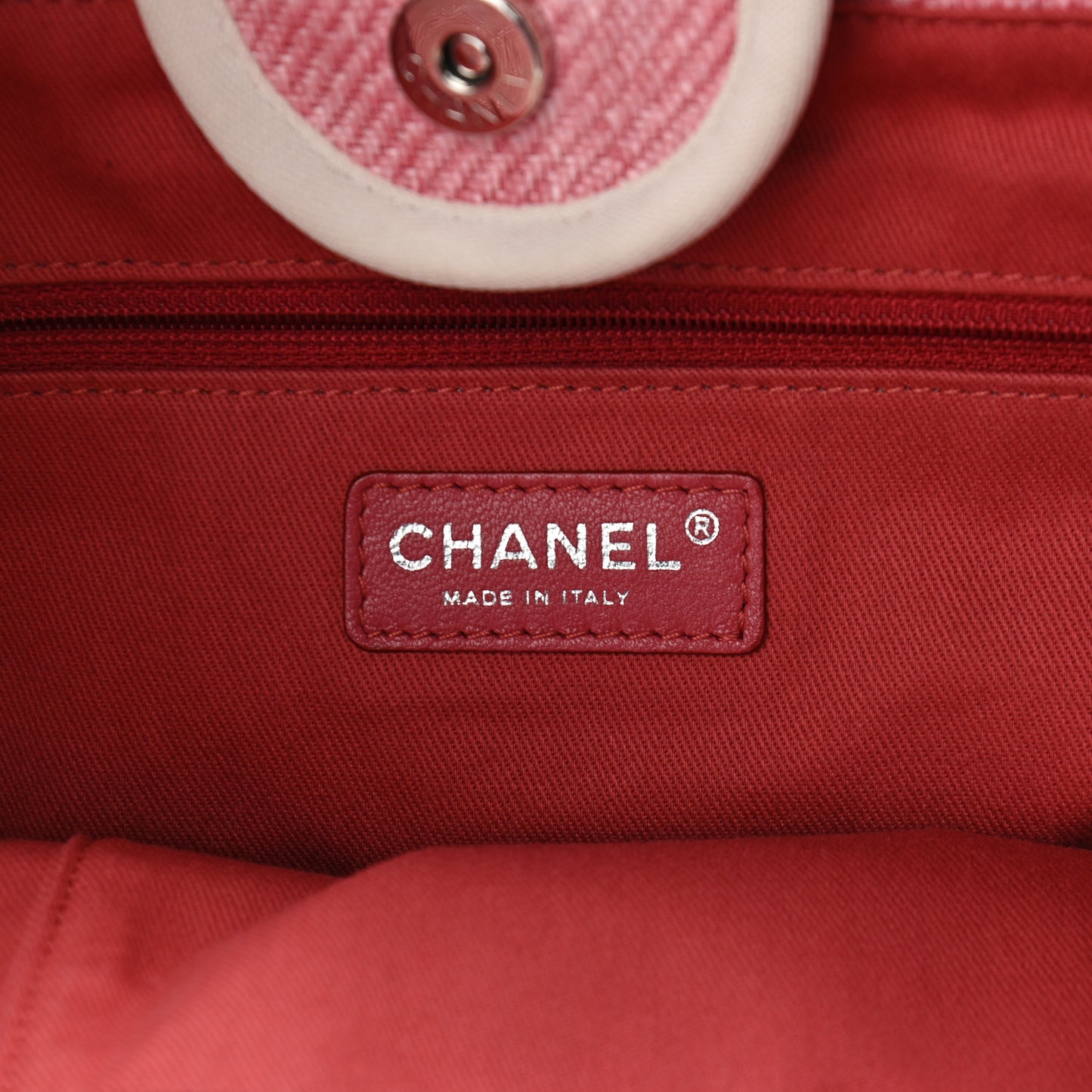 Canvas Medium Deauville Tote Pink