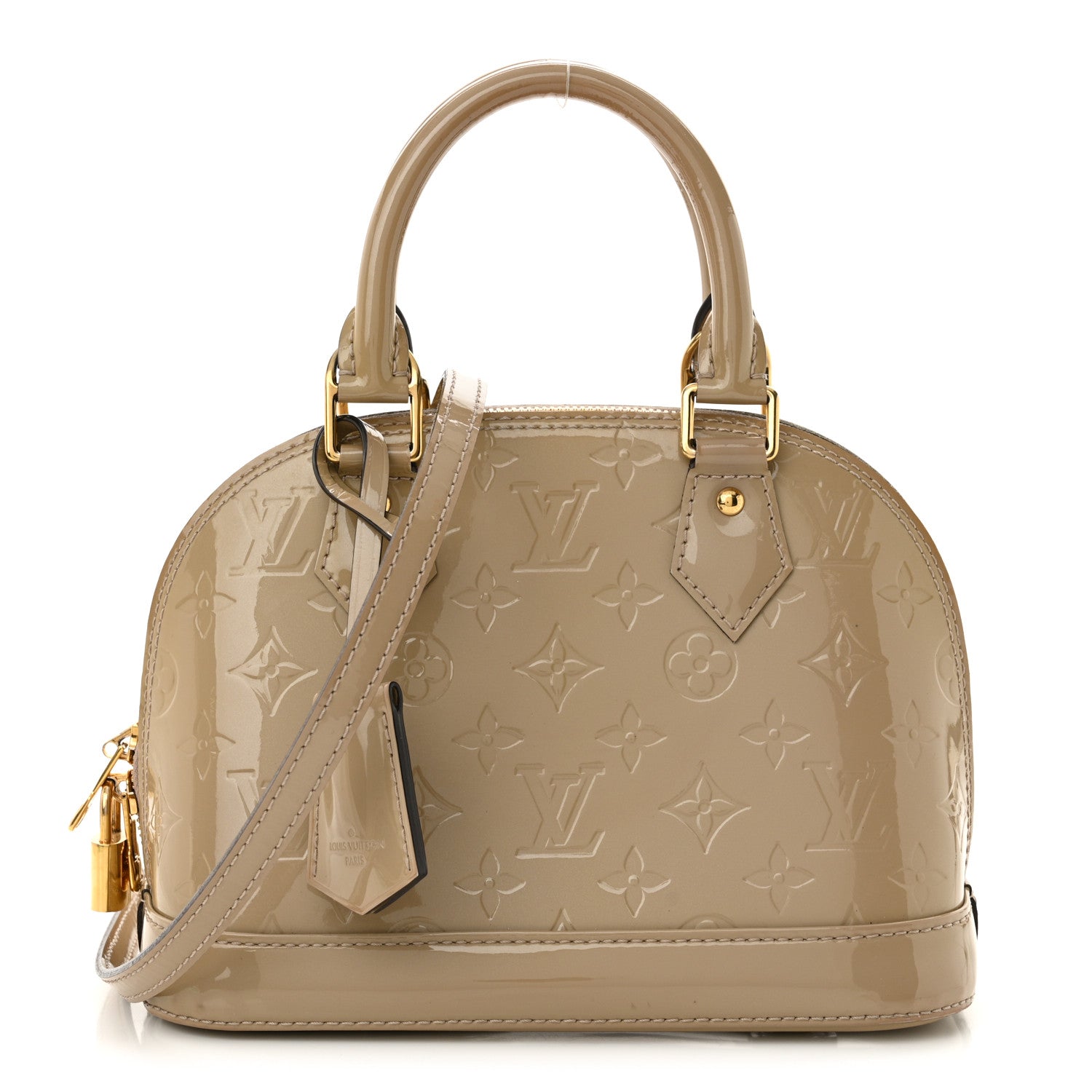 Louis Vuitton Vernis Alma BB Dune 1 of 14