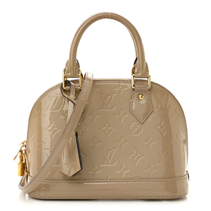 Louis Vuitton Vernis Alma BB Dune 1 of 14