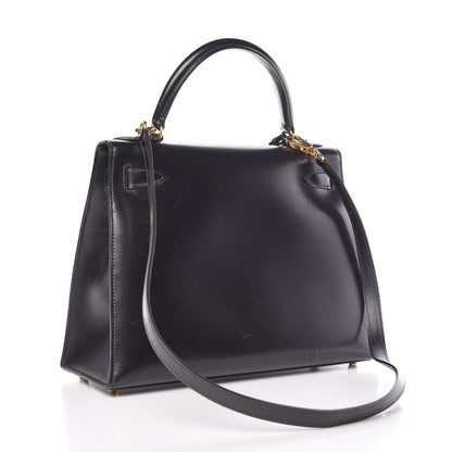 Hermes Box Kelly Sellier 28 Black 3 of 43
