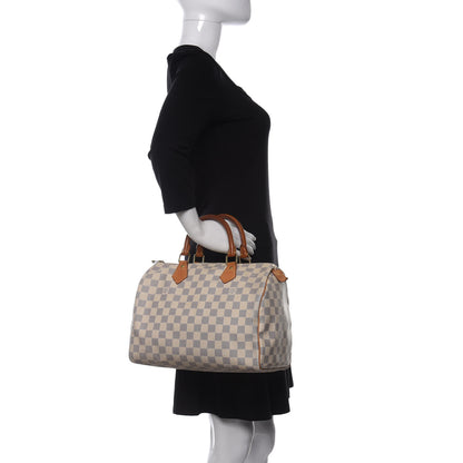 Louis Vuitton Damier Azur Speedy 30 2 of 16