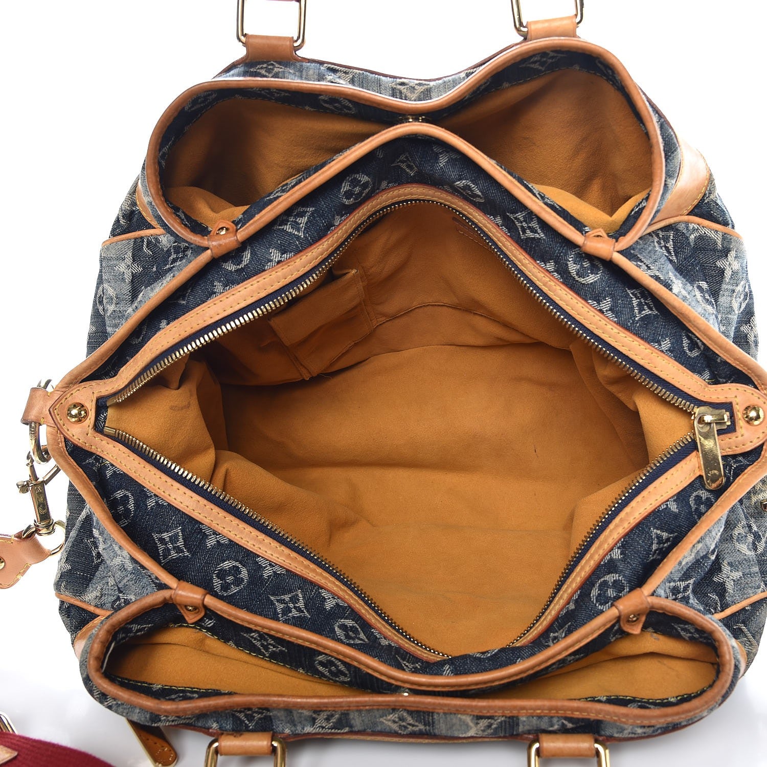 Louis Vuitton Denim Raye Cabas GM 6 of 19