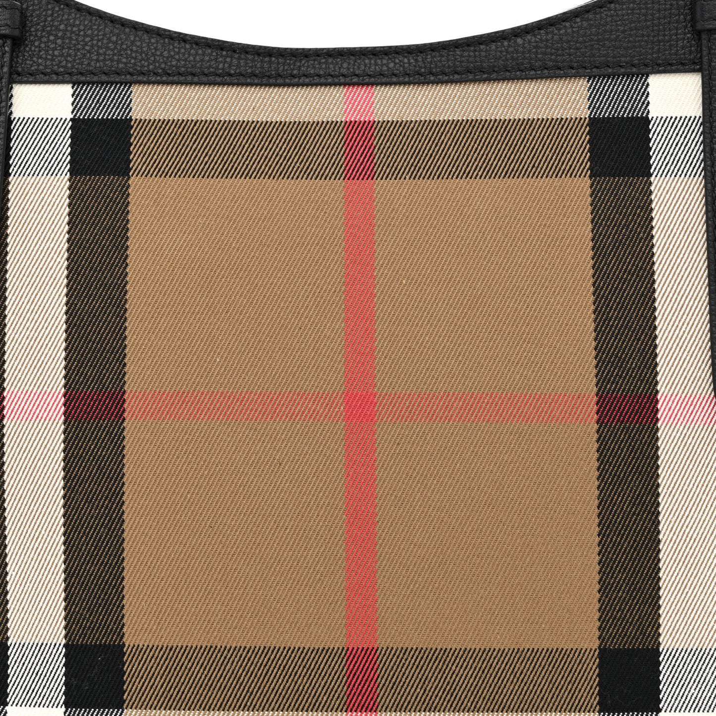 House Check Small Canterbury Tote Black