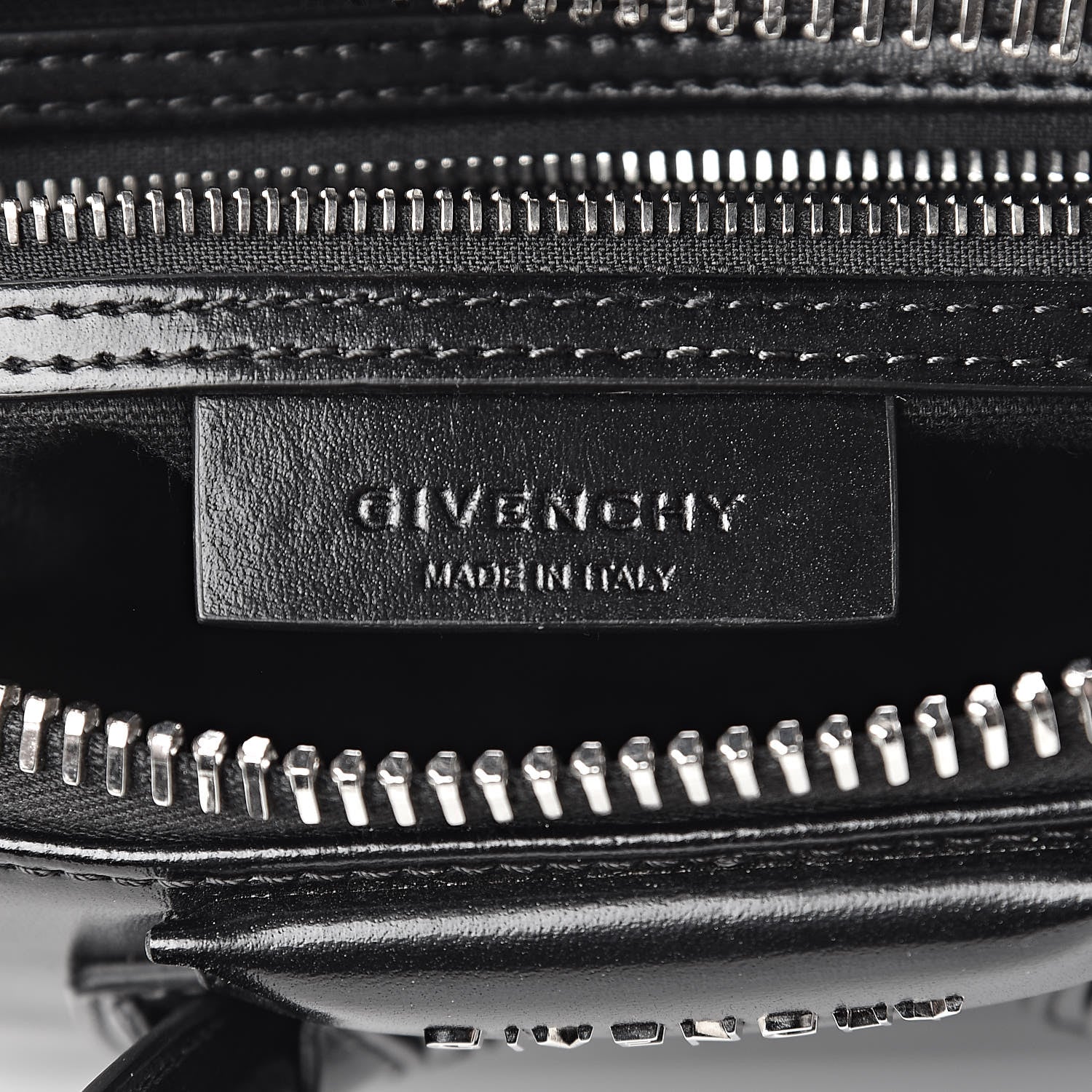 Givenchy Shiny Lord Calfskin Mini Antigona Black 6 of 10