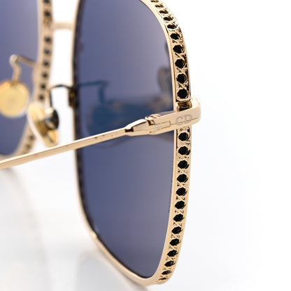 Christian Dior Metal Stellaire 1 Sunglasses Gold 10 of 11