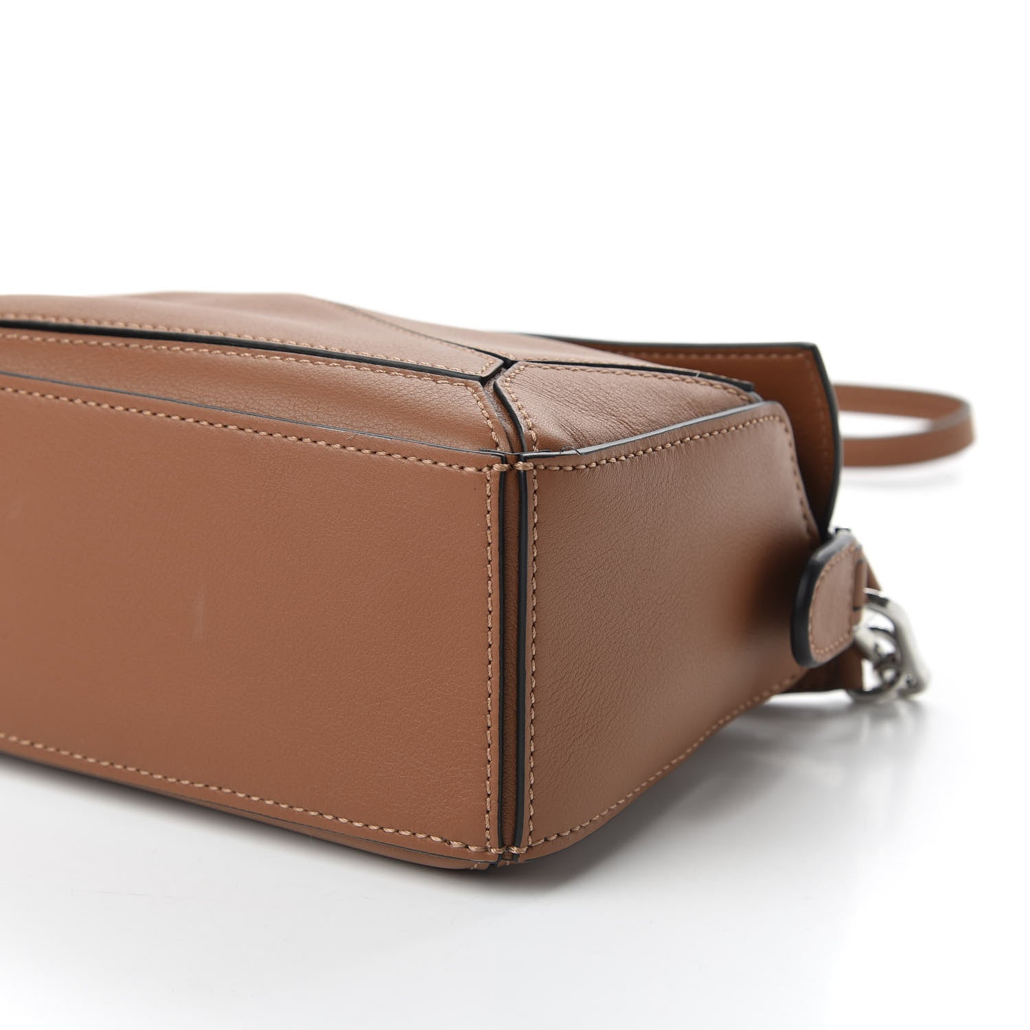 Loewe Calfskin Mini Puzzle Bag Tan 10 of 11