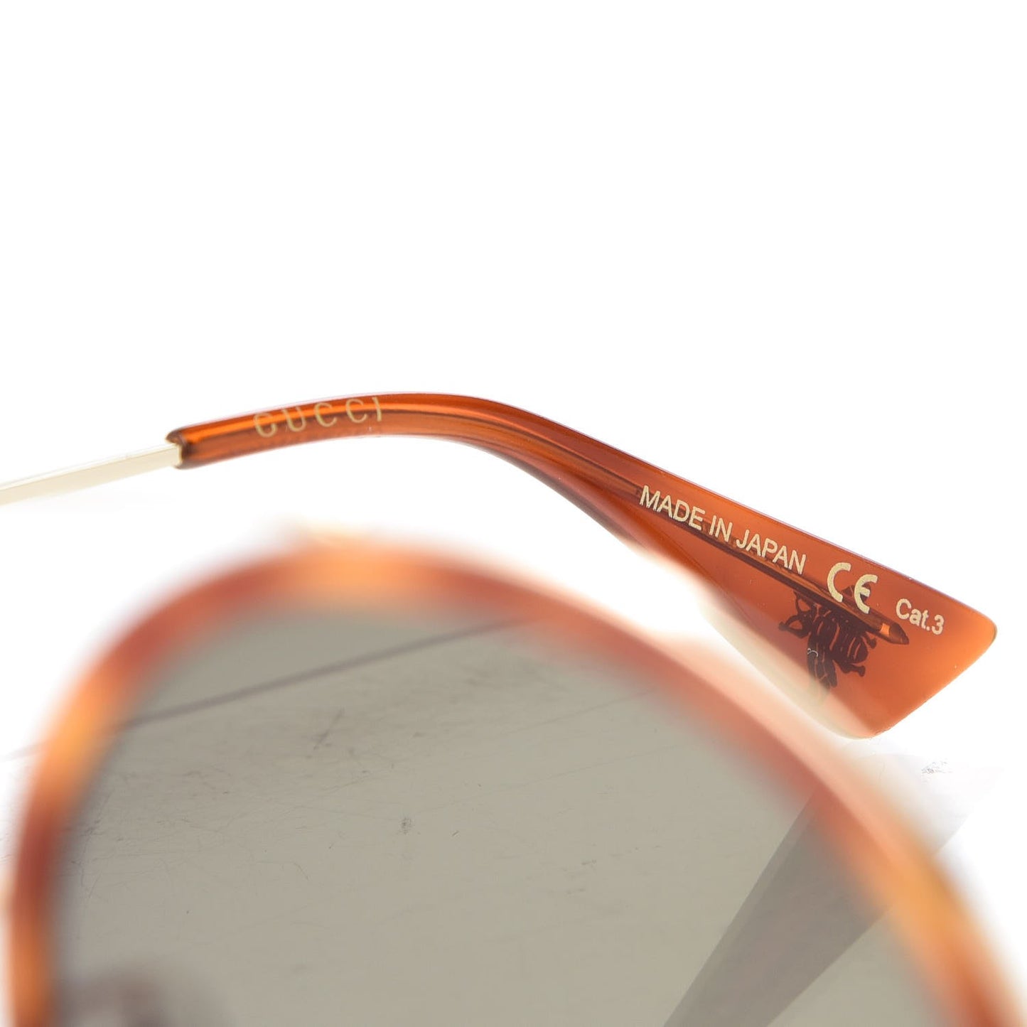 Round Sunglasses GG0061S Tortoise