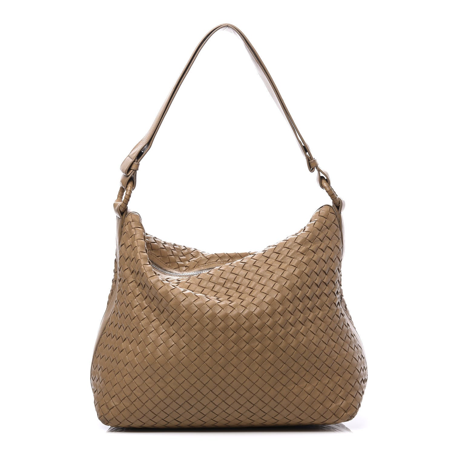 Bottega Veneta Nappa Intrecciato Hobo Noce 1 of 10