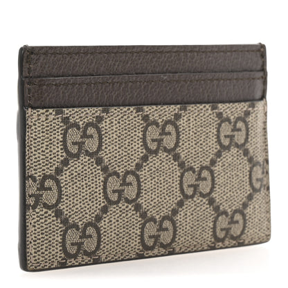 Gucci GG Supreme Monogram Ophidia Card Holder Brown 3 of 7