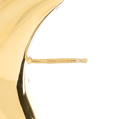 Bottega Veneta 18K Yellow Gold Sterling Silver Large Drop Earrings Gold 4 of 6