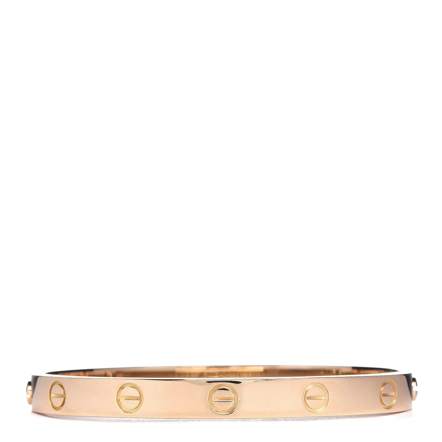 18K Yellow Gold LOVE Bracelet 17